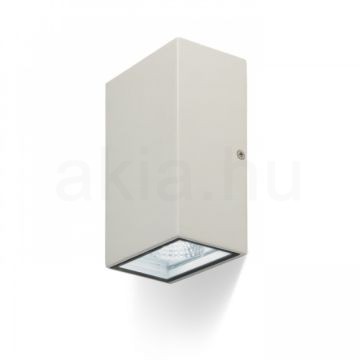 DIXIE 10x16 fali lámpa fehér 230V LED 2x5W 84° IP54 3000K