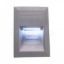 AMATO süllyesztett lámpa ezüstszürke 230V LED 0.9W IP54 5500k