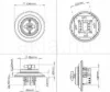 Porcelán kapcsoló, falba süllyesztett - fehér BONOLO alternatív