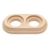 Fa keret oldalsó és hátsó kábelbevezetéssel